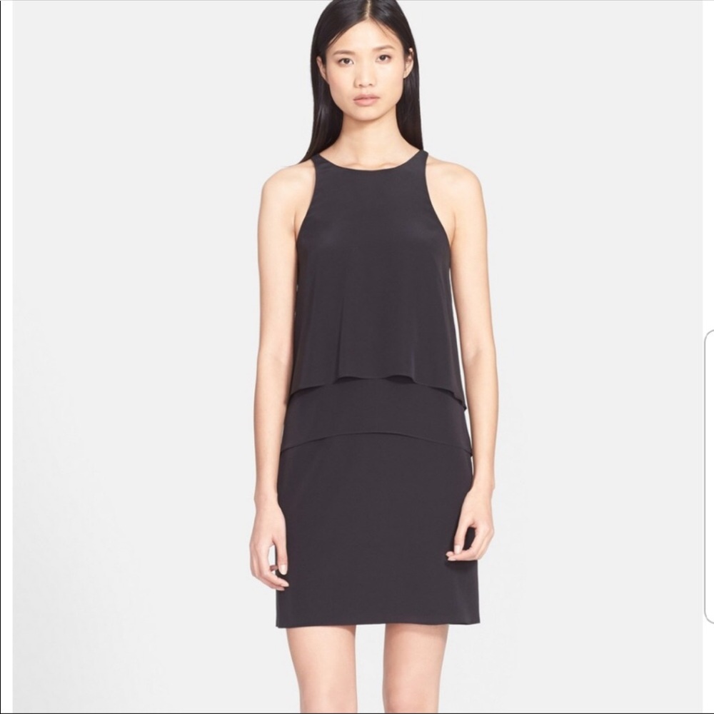 Tibi Silk Layered Dress
